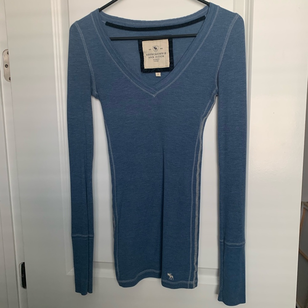 Abercrombie and Fitch Ribbed Long Sleeve